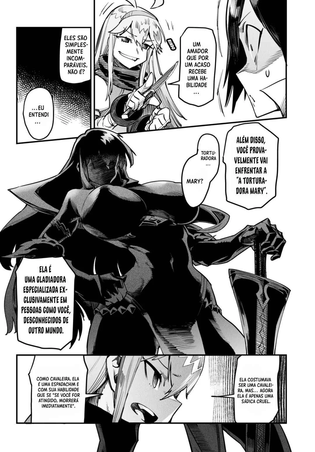 Reincarnation Coliseum: The Weakest Skill Conquers the Strongest Women and Creates a Harem Capítulo 1 – Minha Habilidade é a Mais Fraca?