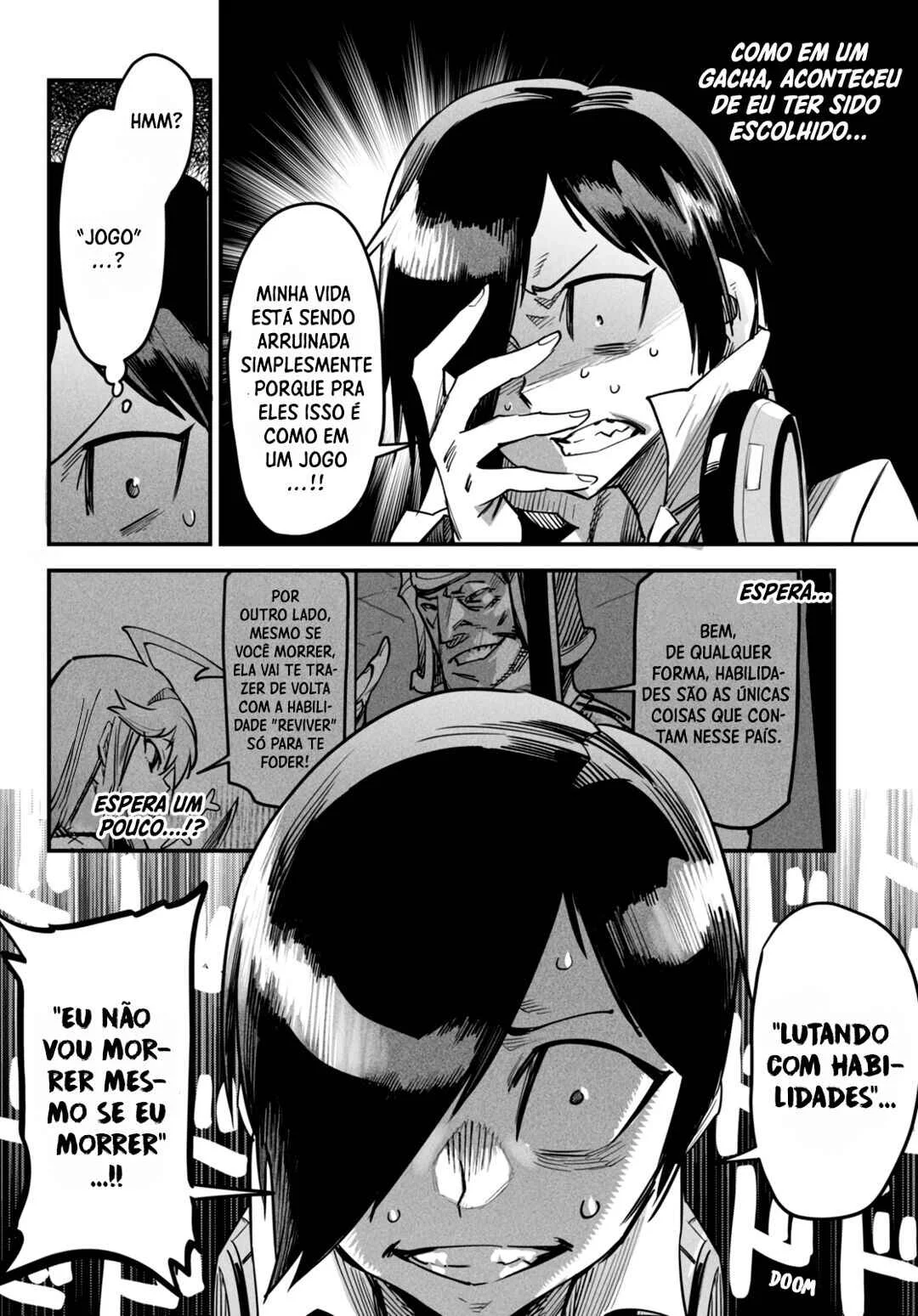 Reincarnation Coliseum: The Weakest Skill Conquers the Strongest Women and Creates a Harem Capítulo 1 – Minha Habilidade é a Mais Fraca?