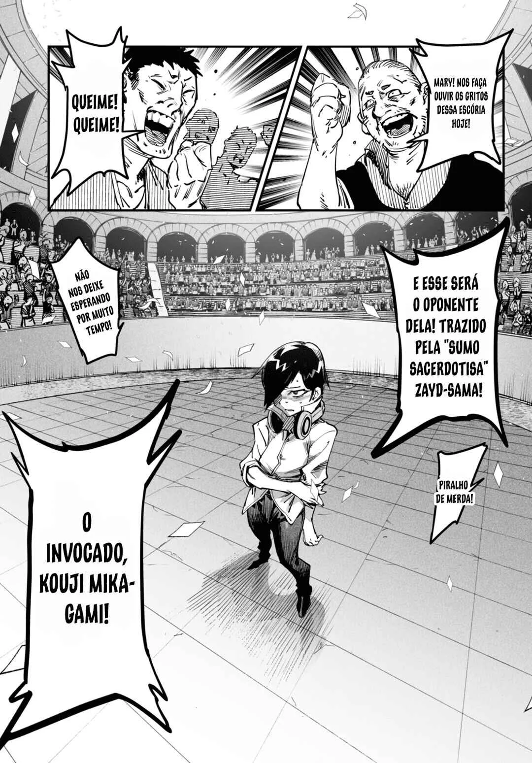 Reincarnation Coliseum: The Weakest Skill Conquers the Strongest Women and Creates a Harem Capítulo 1 – Minha Habilidade é a Mais Fraca?