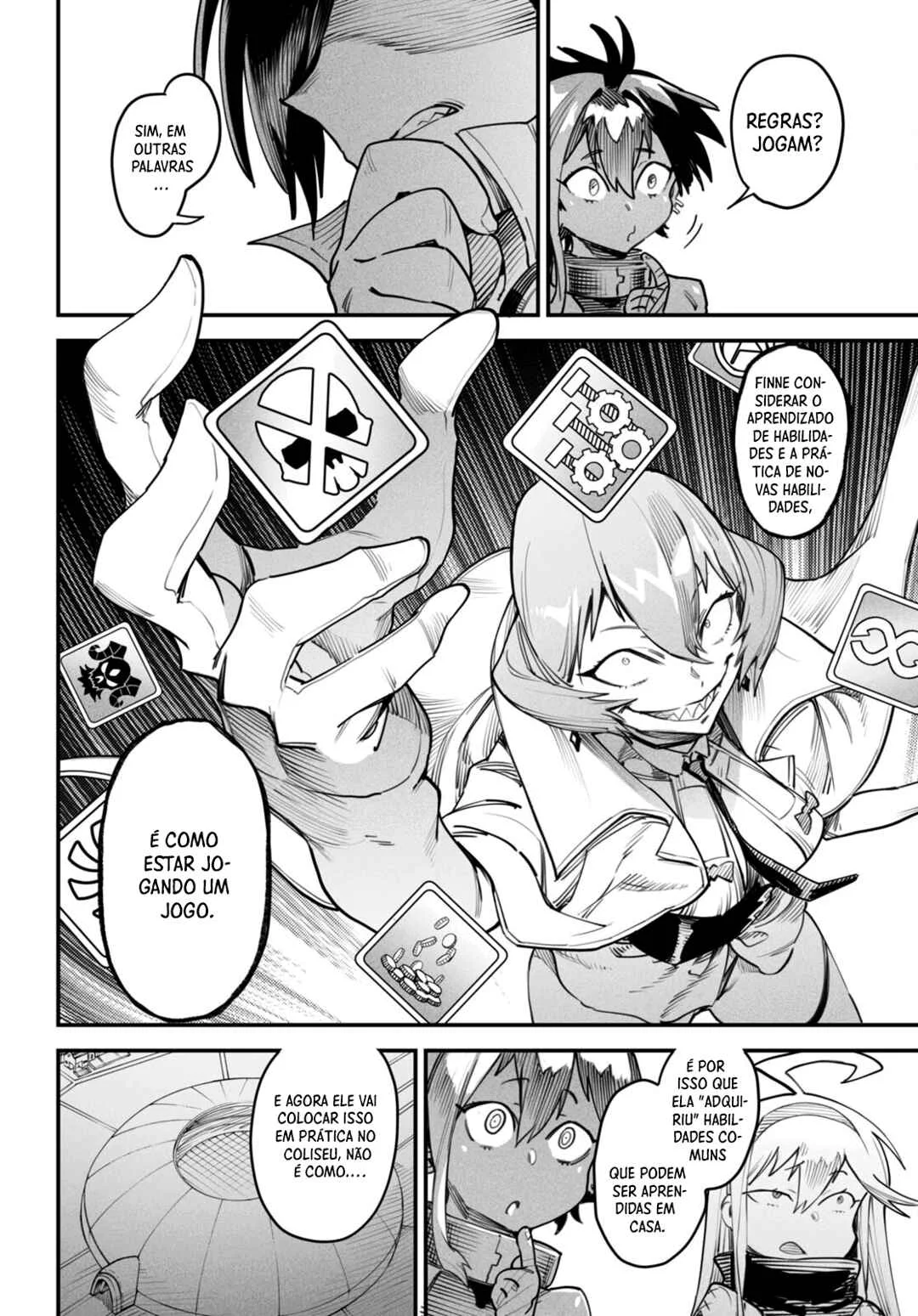 Reincarnation Coliseum: The Weakest Skill Conquers the Strongest Women and Creates a Harem Capítulo 1 – Minha Habilidade é a Mais Fraca?