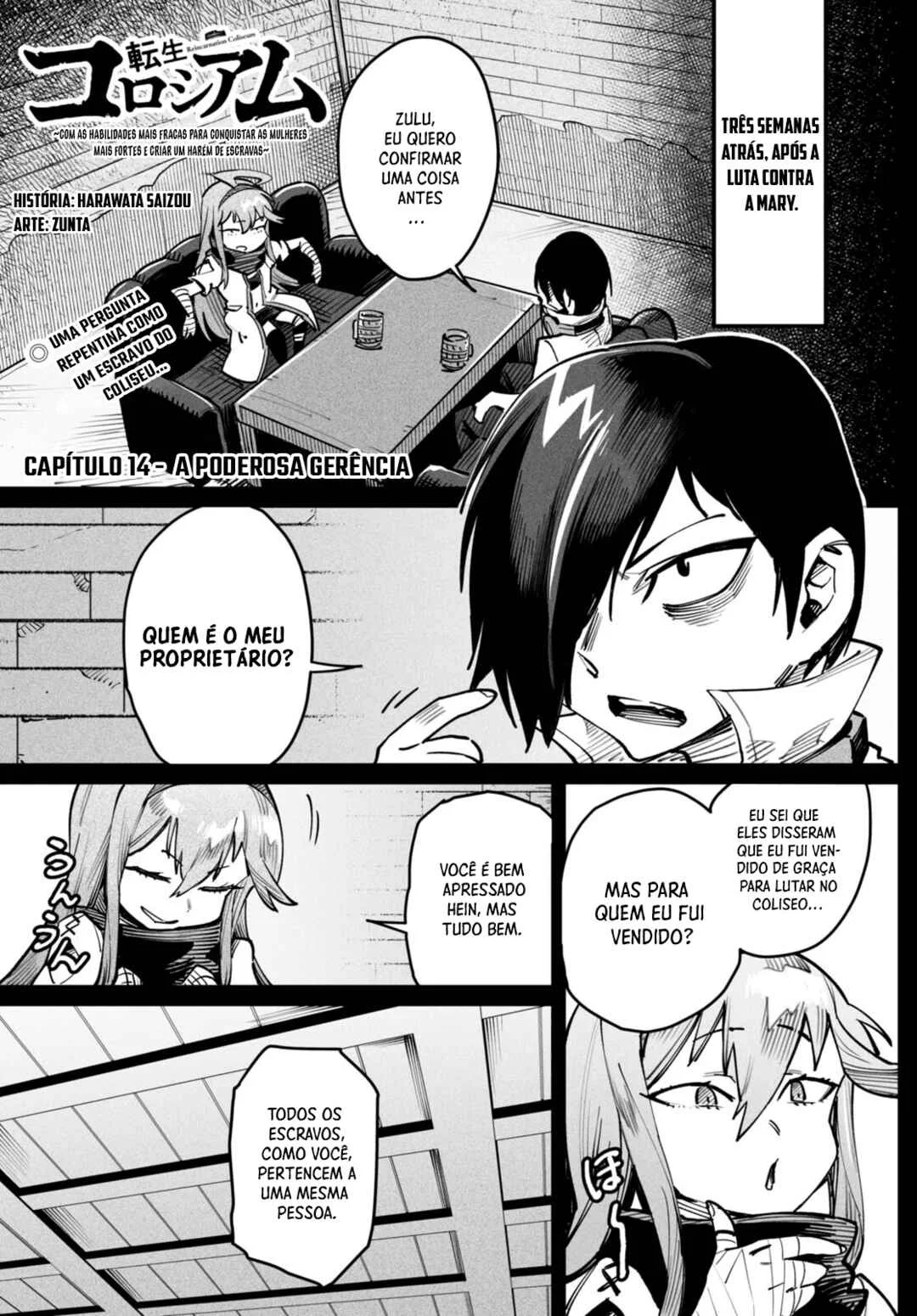 Reincarnation Coliseum: The Weakest Skill Conquers the Strongest Women and Creates a Harem Capítulo 1 – Minha Habilidade é a Mais Fraca?