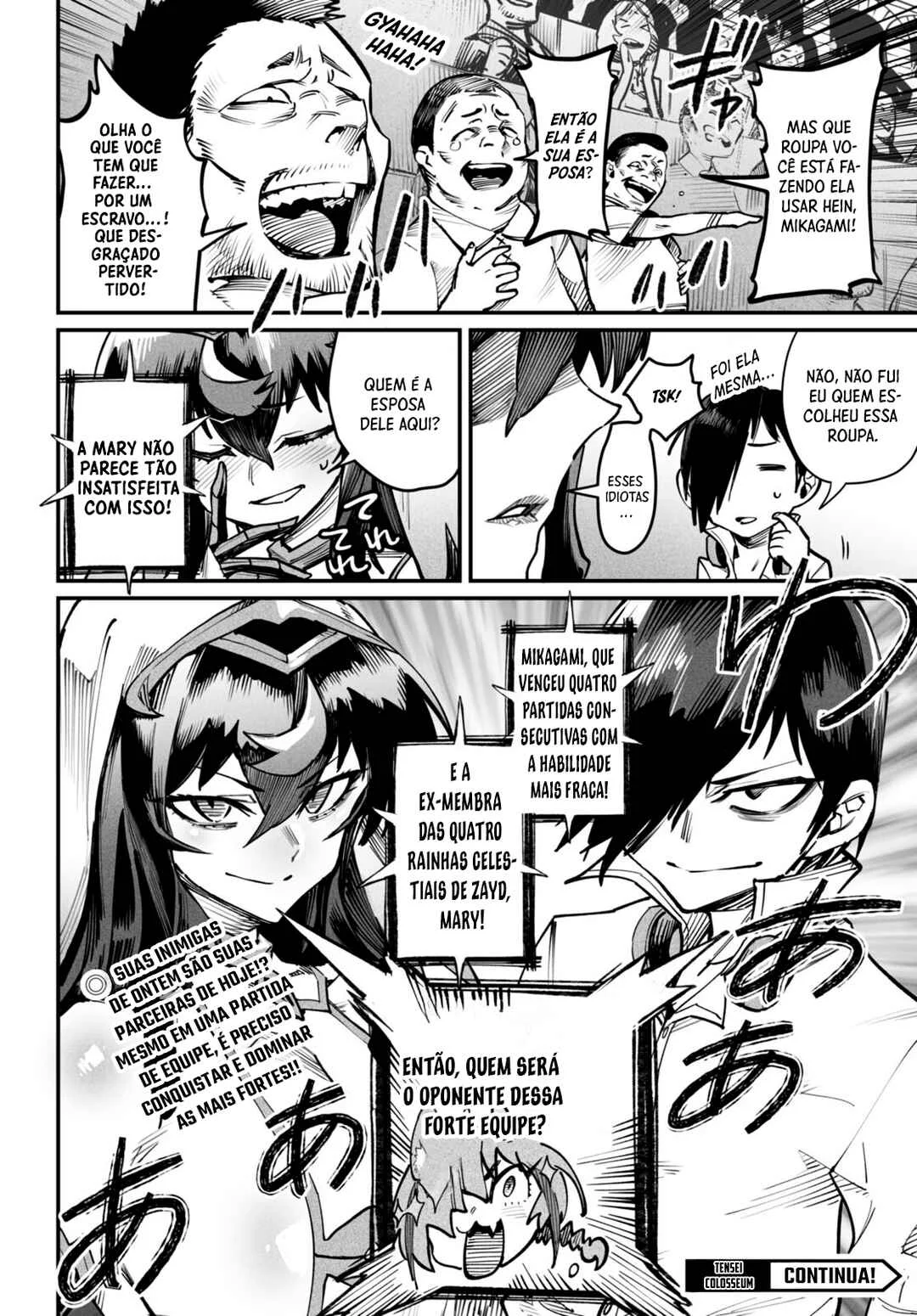 Reincarnation Coliseum: The Weakest Skill Conquers the Strongest Women and Creates a Harem Capítulo 1 – Minha Habilidade é a Mais Fraca?