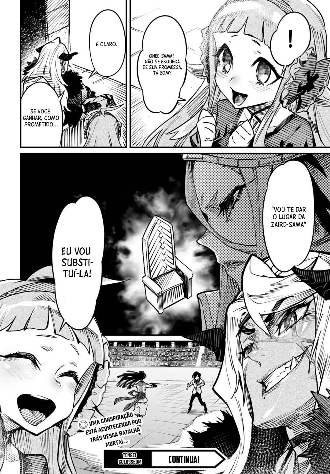 Reincarnation Coliseum: The Weakest Skill Conquers the Strongest Women and Creates a Harem Capítulo 1 – Minha Habilidade é a Mais Fraca?