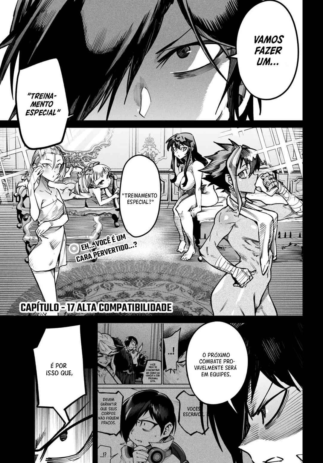 Reincarnation Coliseum: The Weakest Skill Conquers the Strongest Women and Creates a Harem Capítulo 1 – Minha Habilidade é a Mais Fraca?