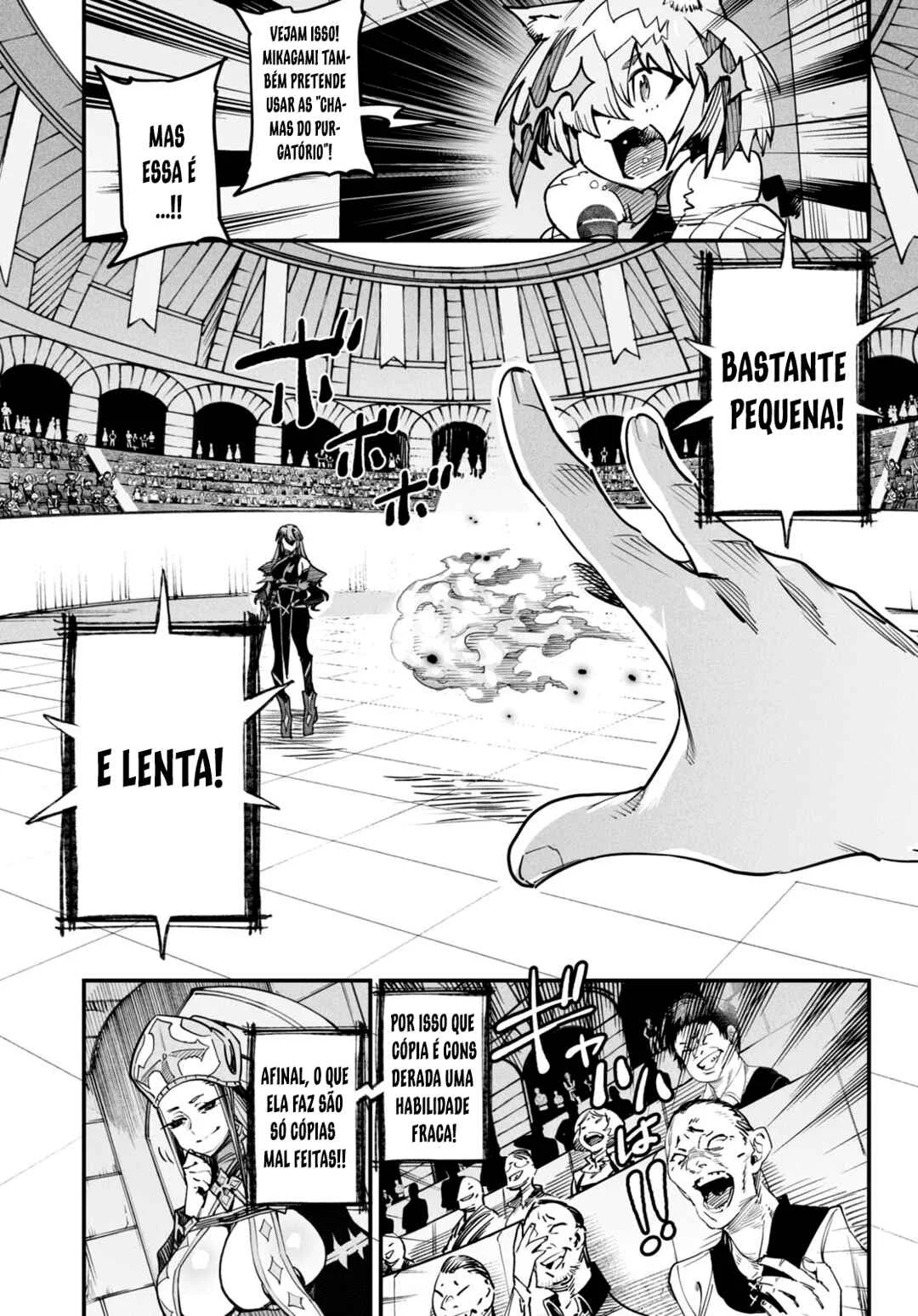 Reincarnation Coliseum: The Weakest Skill Conquers the Strongest Women and Creates a Harem Capítulo 1 – Minha Habilidade é a Mais Fraca?