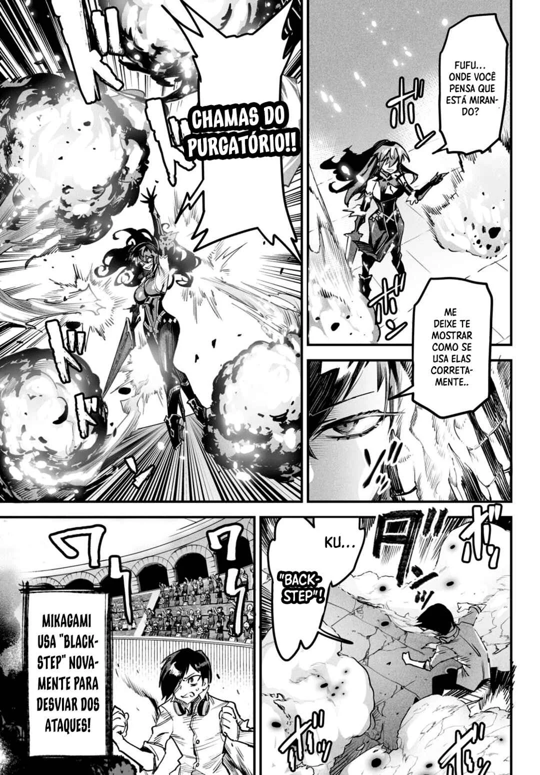 Reincarnation Coliseum: The Weakest Skill Conquers the Strongest Women and Creates a Harem Capítulo 1 – Minha Habilidade é a Mais Fraca?