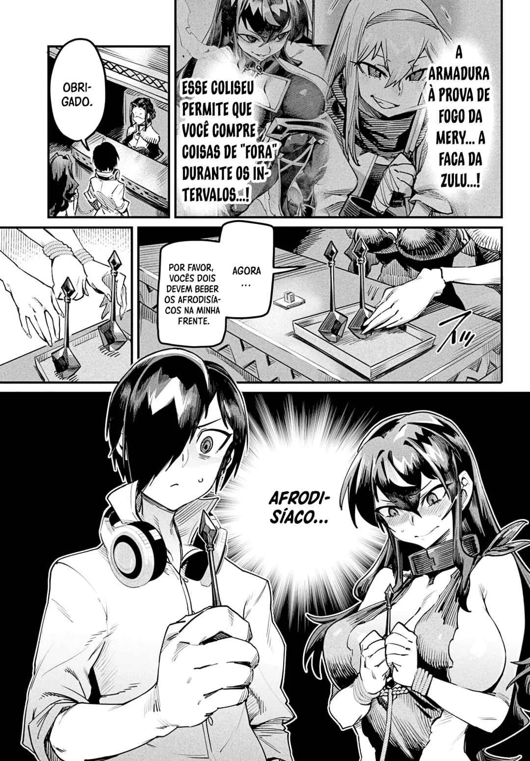 Reincarnation Coliseum: The Weakest Skill Conquers the Strongest Women and Creates a Harem Capítulo 1 – Minha Habilidade é a Mais Fraca?