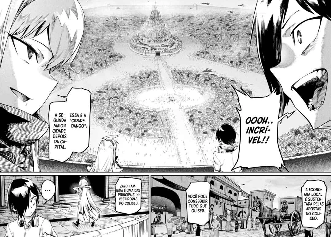 Reincarnation Coliseum: The Weakest Skill Conquers the Strongest Women and Creates a Harem Capítulo 1 – Minha Habilidade é a Mais Fraca?