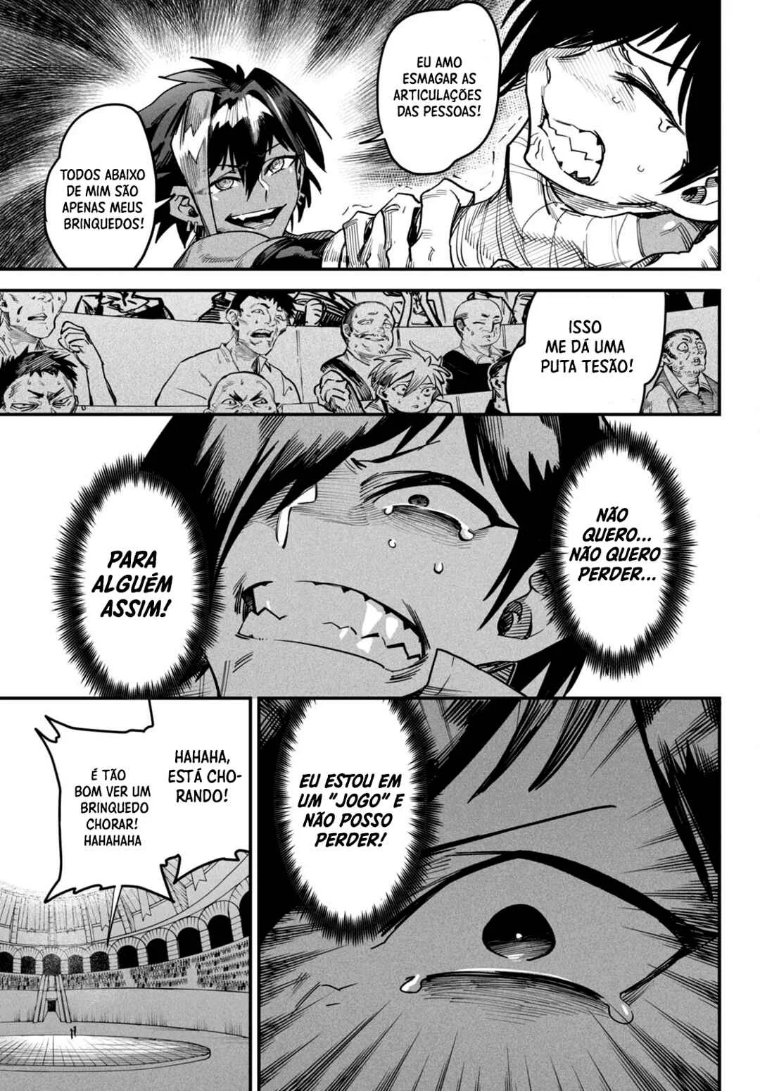 Reincarnation Coliseum: The Weakest Skill Conquers the Strongest Women and Creates a Harem Capítulo 1 – Minha Habilidade é a Mais Fraca?