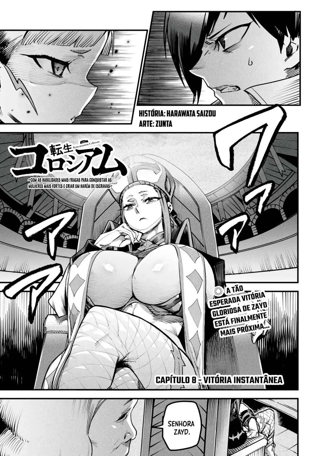 Reincarnation Coliseum: The Weakest Skill Conquers the Strongest Women and Creates a Harem Capítulo 1 – Minha Habilidade é a Mais Fraca?