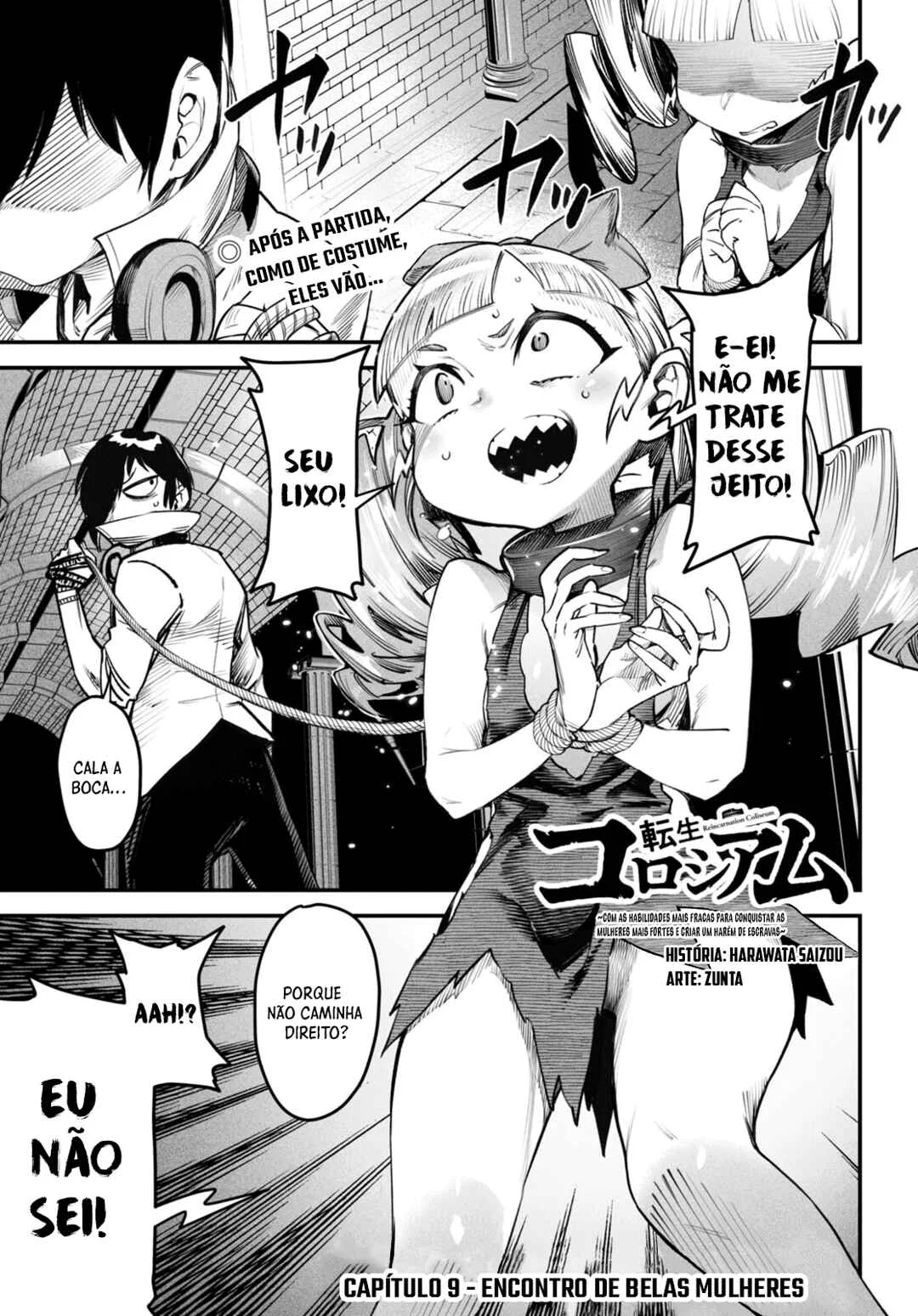Reincarnation Coliseum: The Weakest Skill Conquers the Strongest Women and Creates a Harem Capítulo 1 – Minha Habilidade é a Mais Fraca?