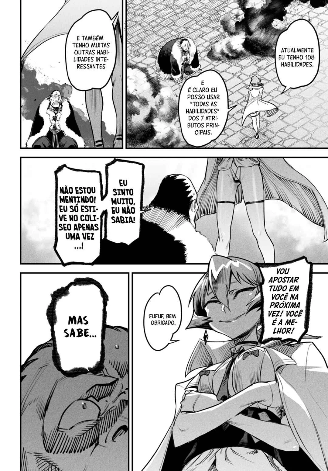 Reincarnation Coliseum: The Weakest Skill Conquers the Strongest Women and Creates a Harem Capítulo 1 – Minha Habilidade é a Mais Fraca?