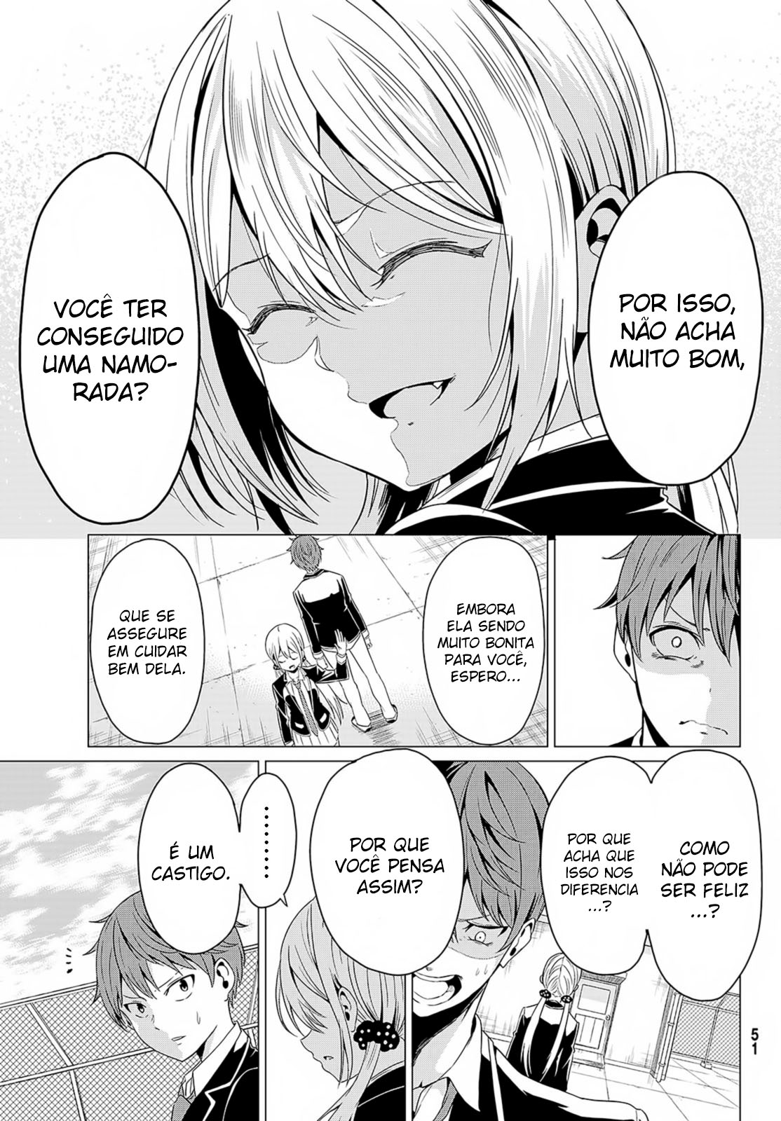 Sekai ka Kanojo ka Erabenai Capítulo 1