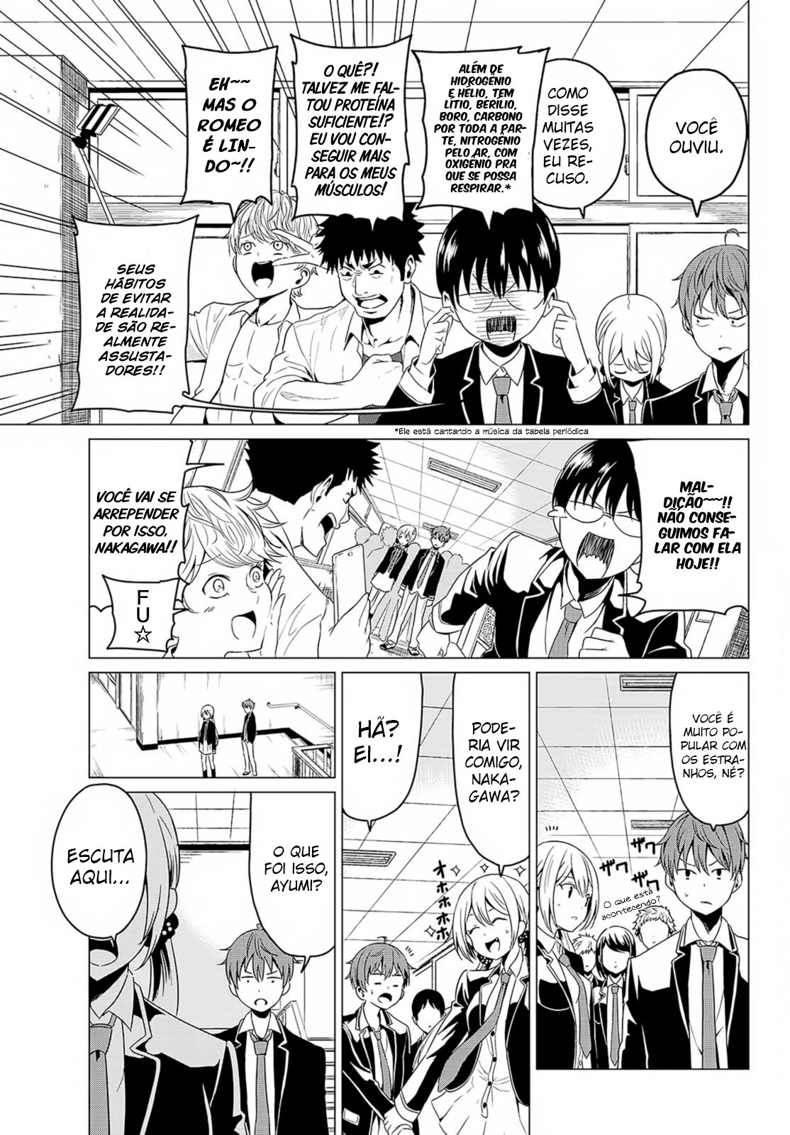 Sekai ka Kanojo ka Erabenai Capítulo 1