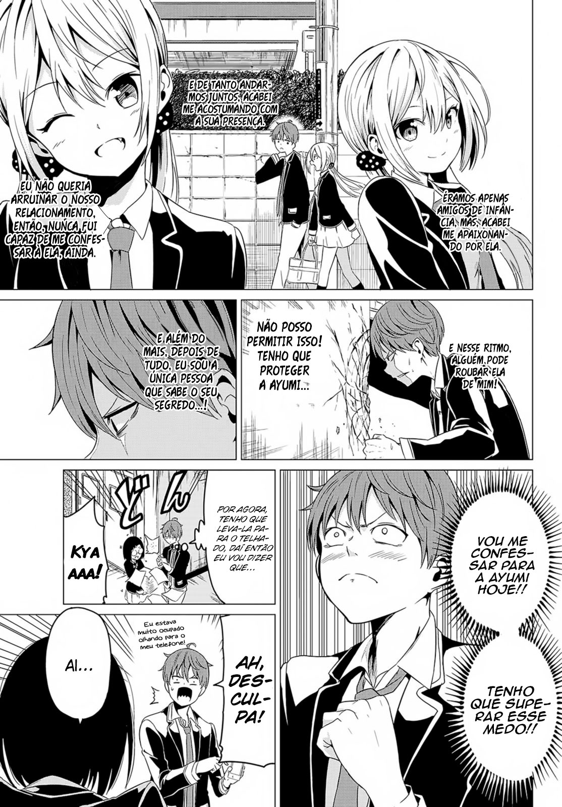 Sekai ka Kanojo ka Erabenai Capítulo 1