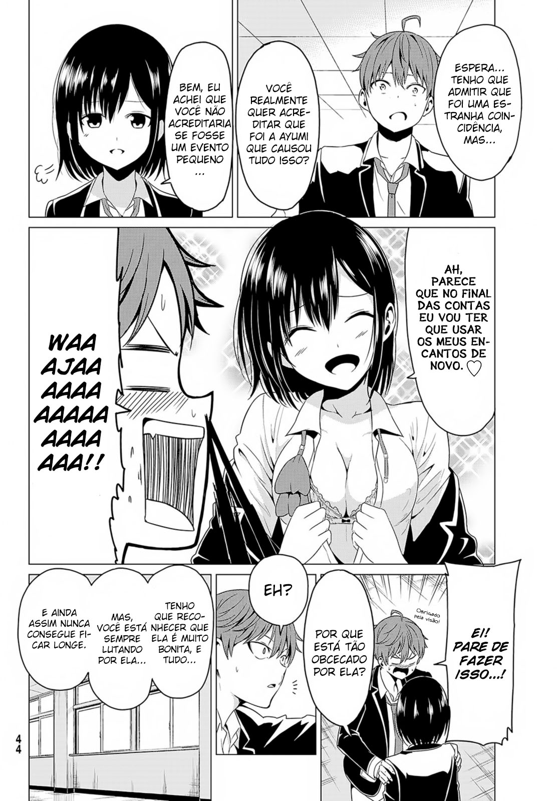 Sekai ka Kanojo ka Erabenai Capítulo 1