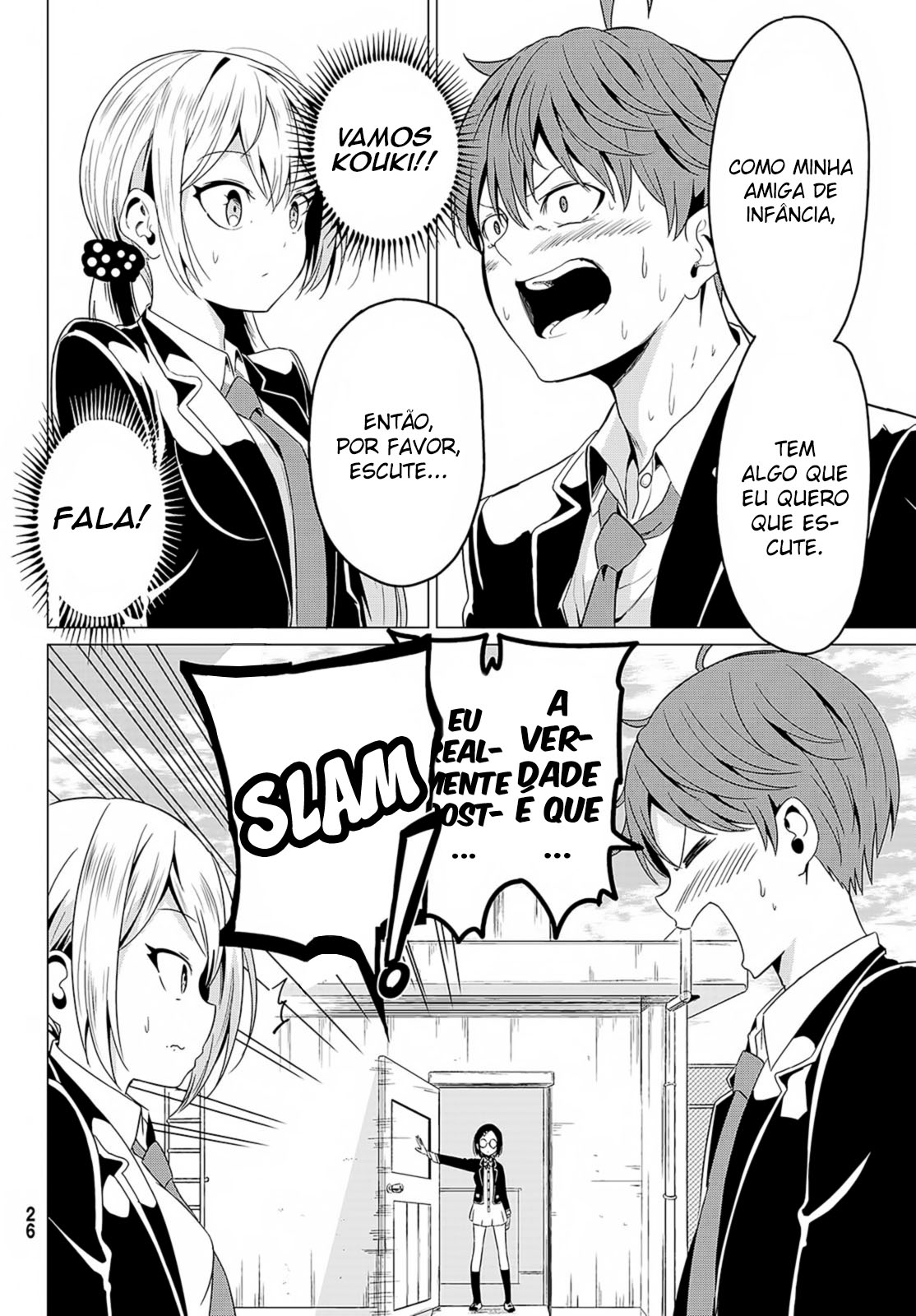 Sekai ka Kanojo ka Erabenai Capítulo 1