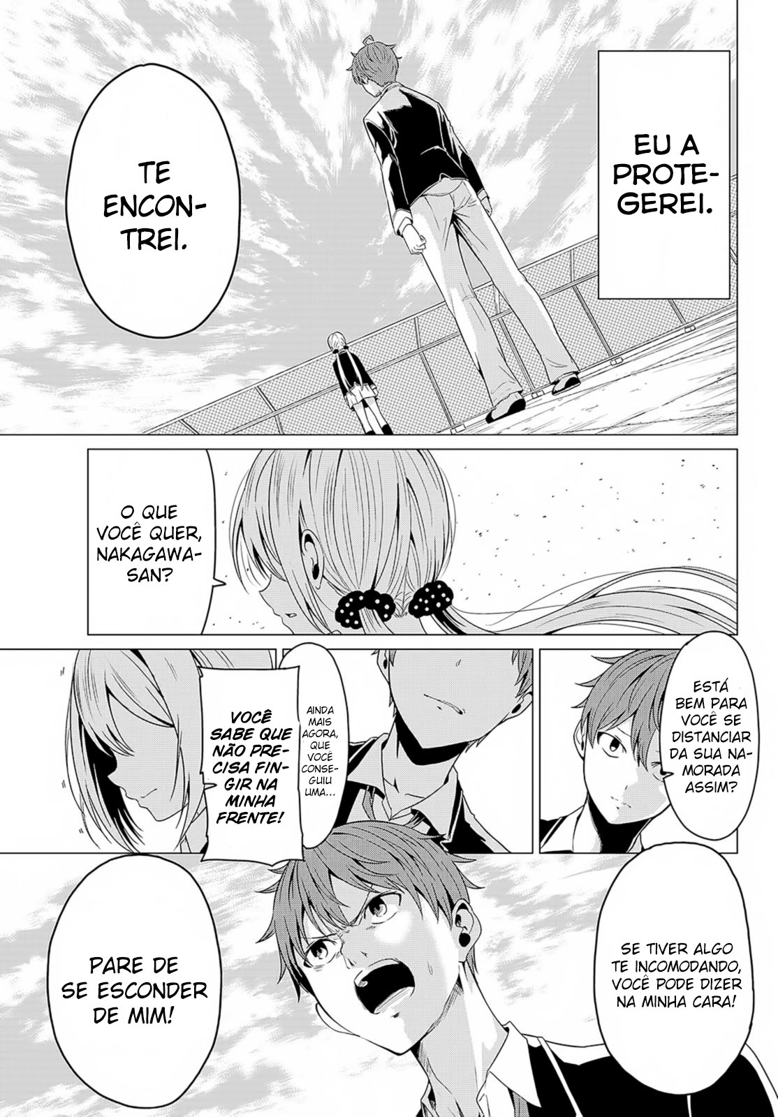 Sekai ka Kanojo ka Erabenai Capítulo 1