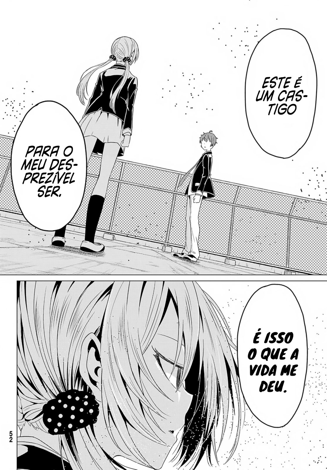 Sekai ka Kanojo ka Erabenai Capítulo 1