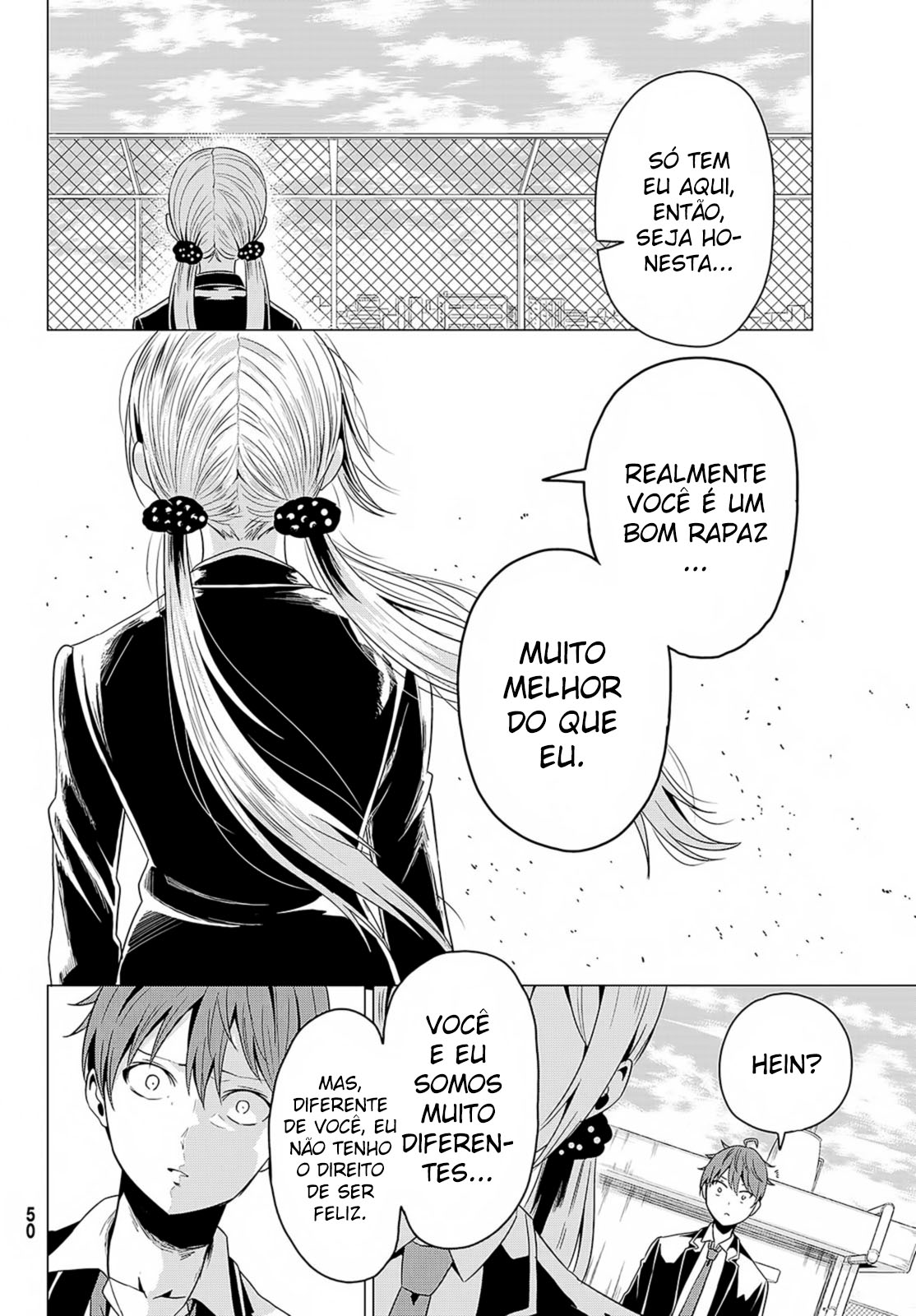 Sekai ka Kanojo ka Erabenai Capítulo 1