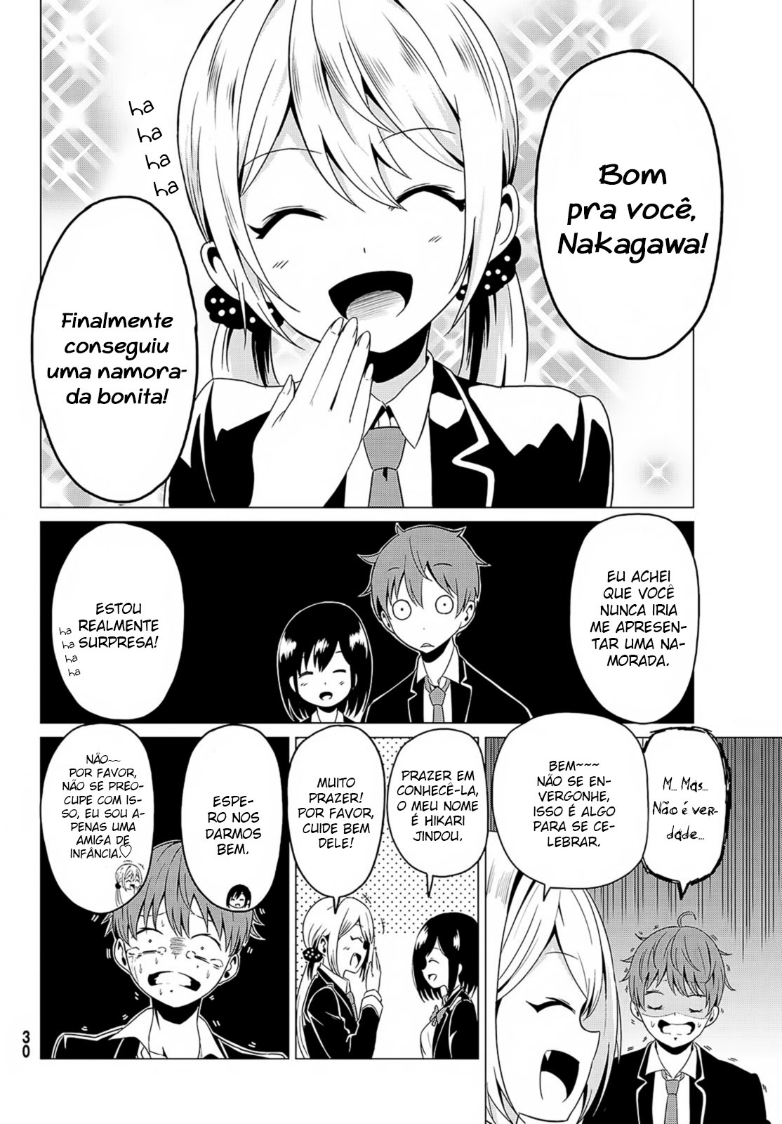 Sekai ka Kanojo ka Erabenai Capítulo 1