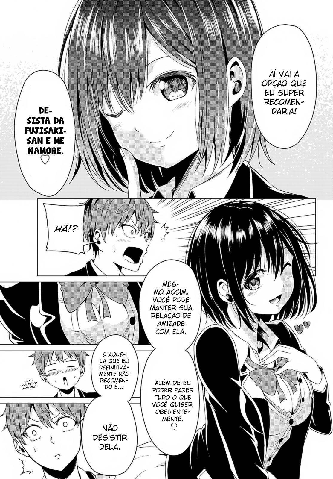 Sekai ka Kanojo ka Erabenai Capítulo 1