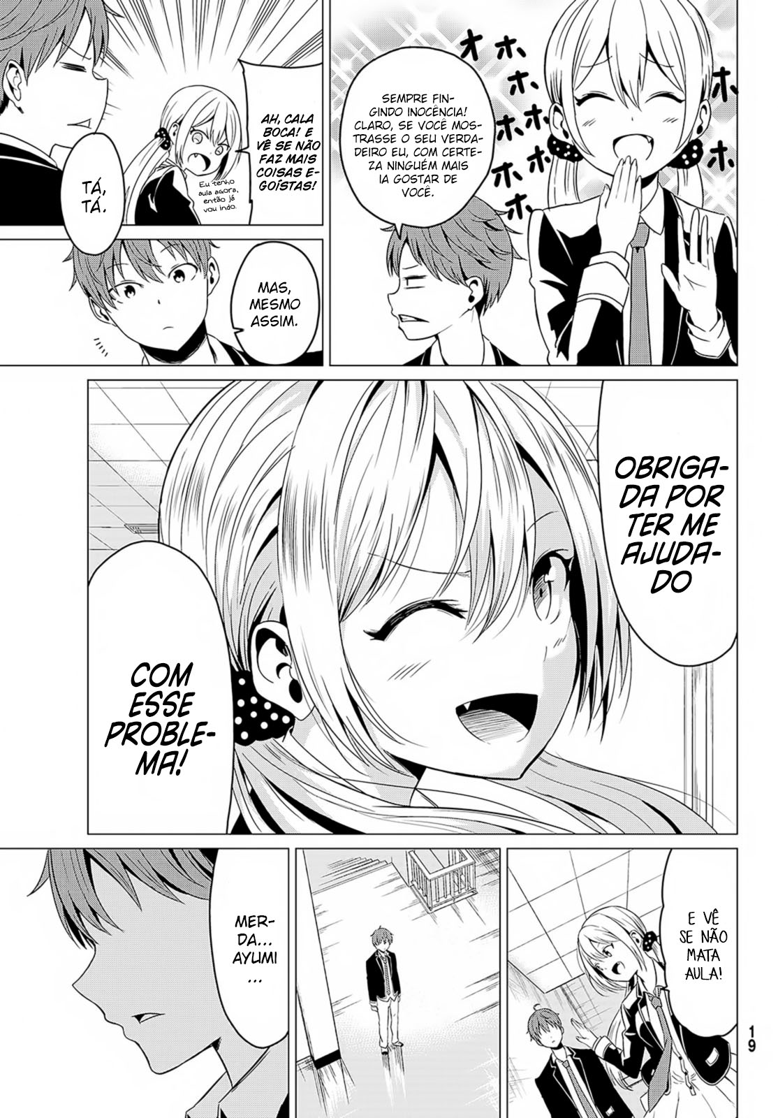 Sekai ka Kanojo ka Erabenai Capítulo 1