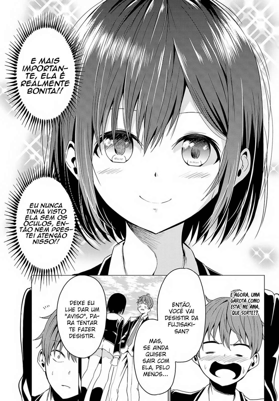 Sekai ka Kanojo ka Erabenai Capítulo 1