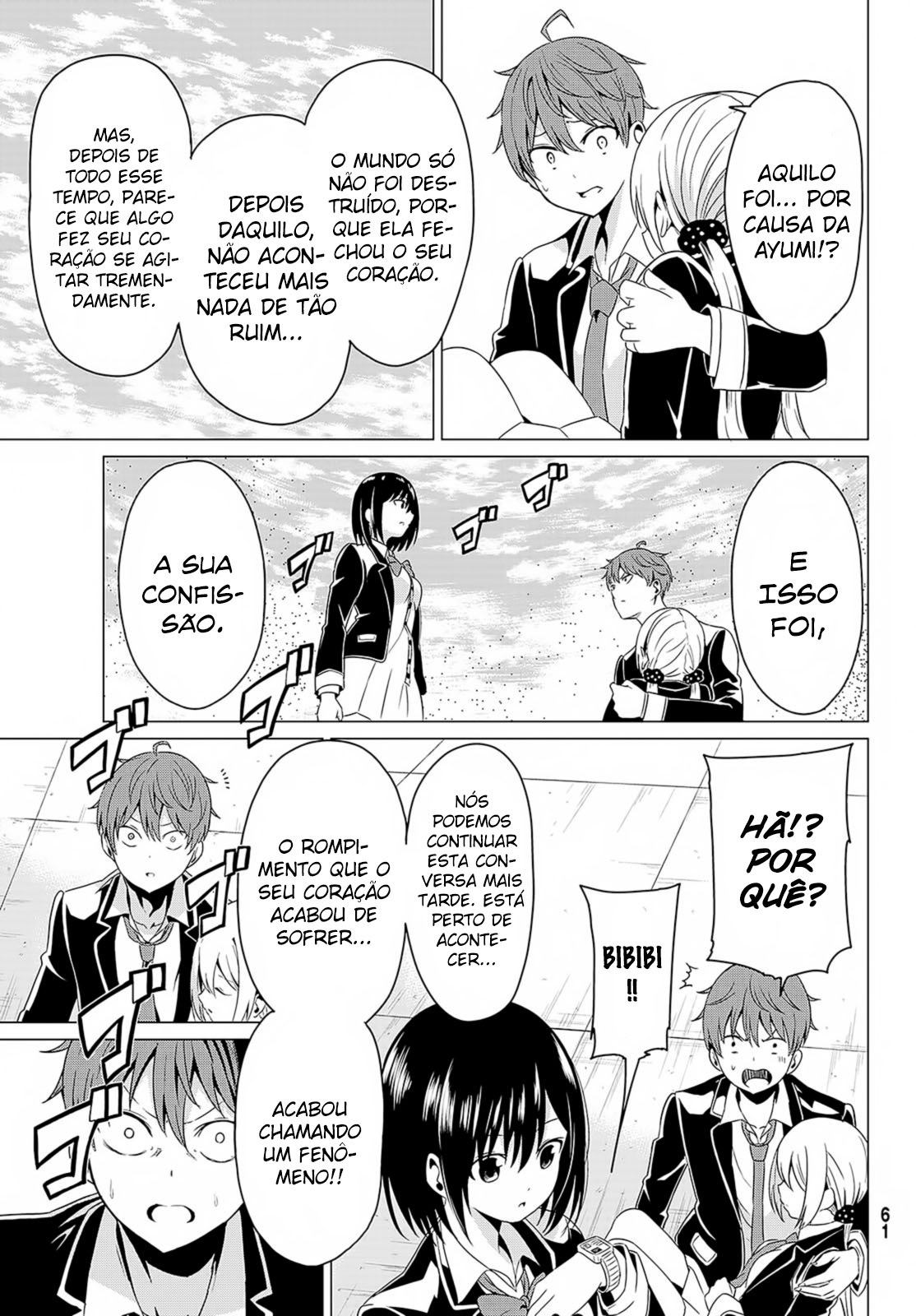 Sekai ka Kanojo ka Erabenai Capítulo 1