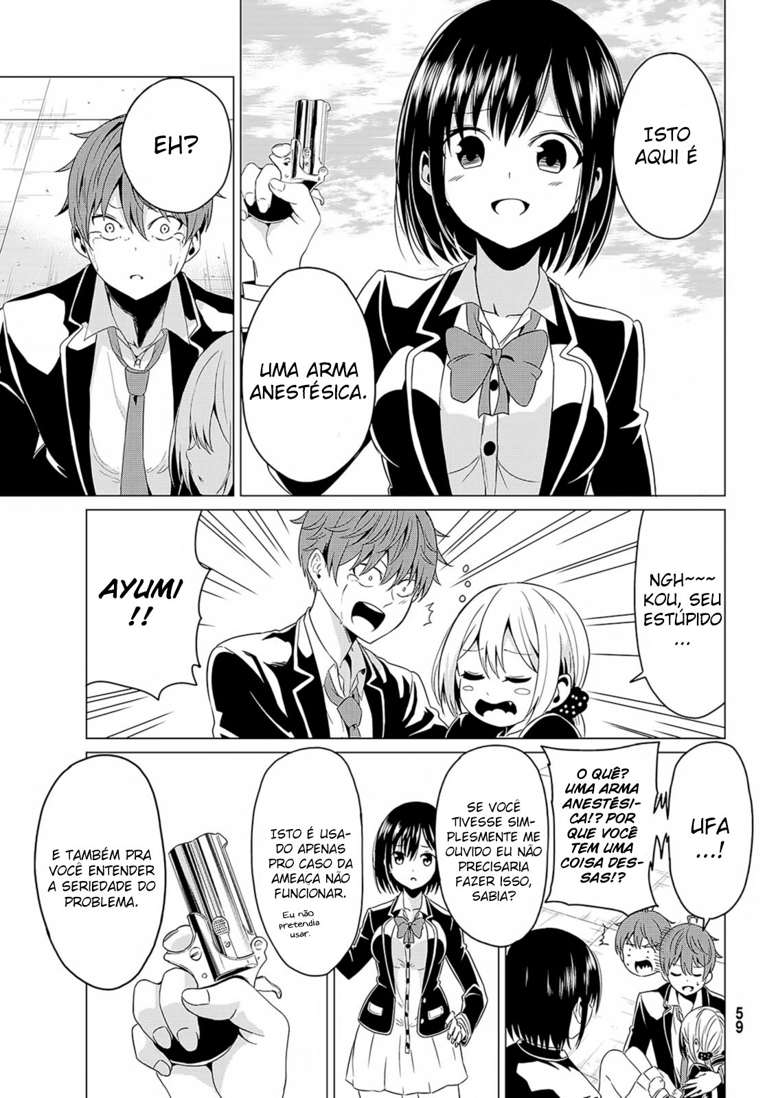 Sekai ka Kanojo ka Erabenai Capítulo 1