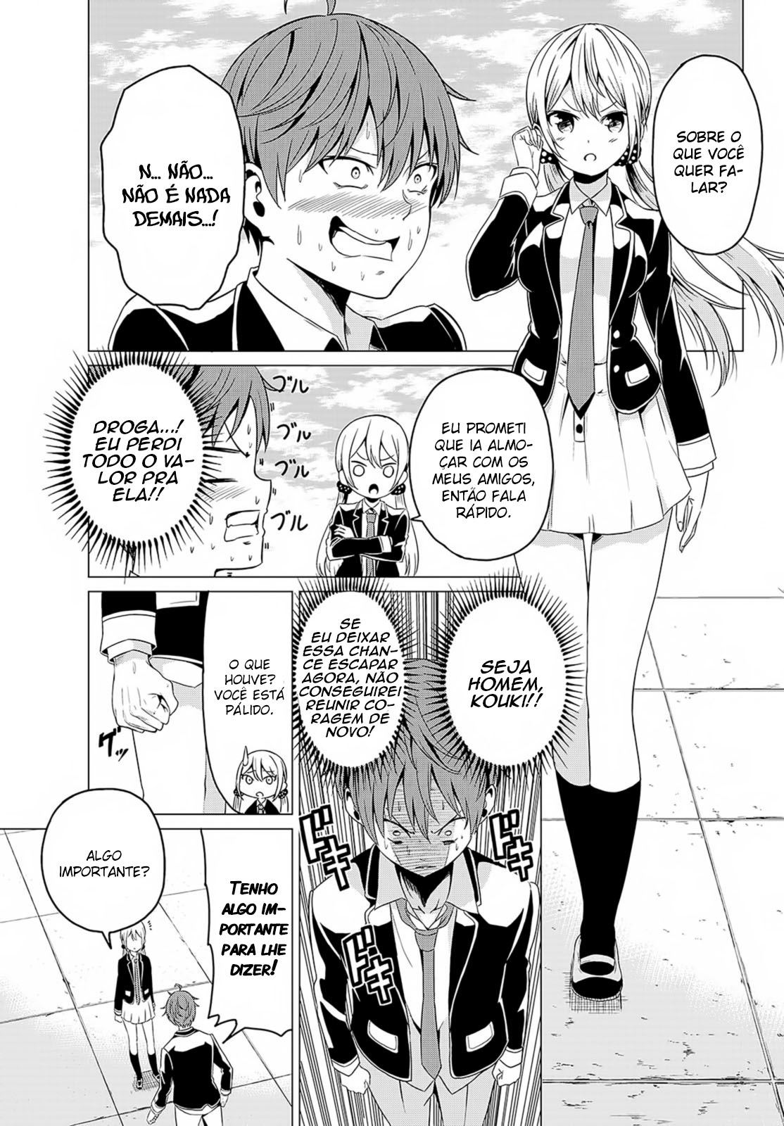 Sekai ka Kanojo ka Erabenai Capítulo 1