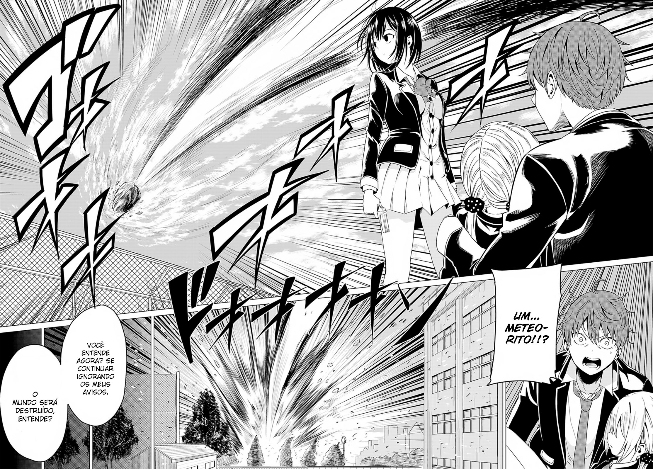 Sekai ka Kanojo ka Erabenai Capítulo 1