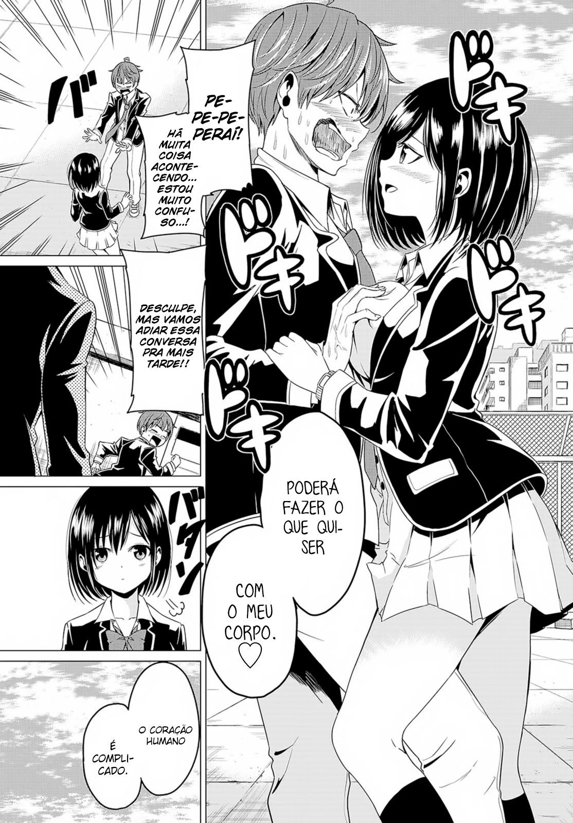Sekai ka Kanojo ka Erabenai Capítulo 1