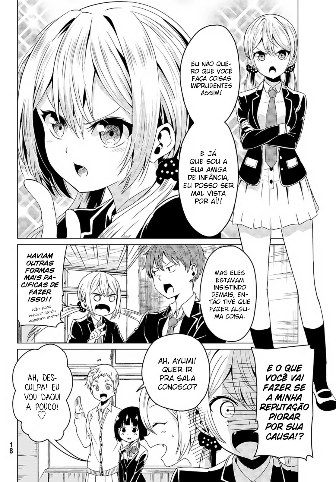 Sekai ka Kanojo ka Erabenai Capítulo 1
