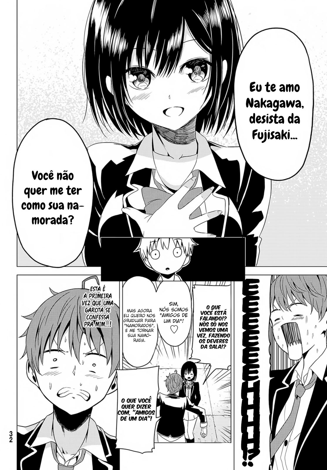Sekai ka Kanojo ka Erabenai Capítulo 1