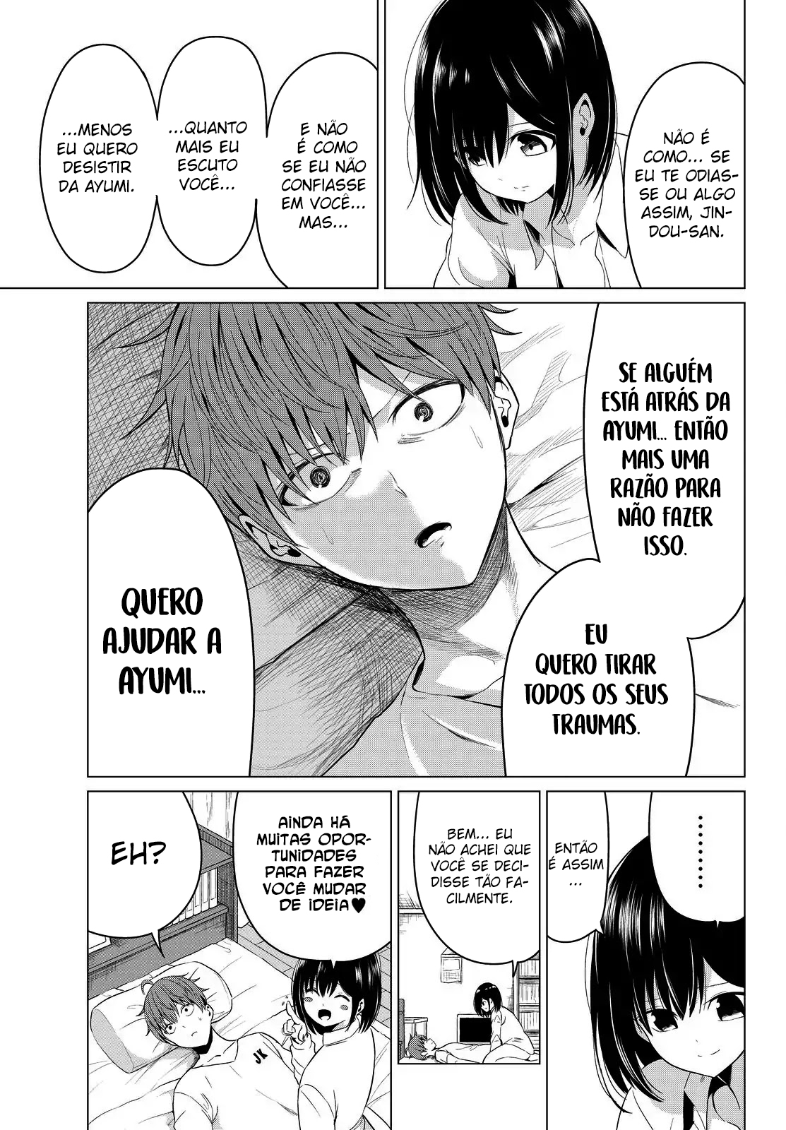 Sekai ka Kanojo ka Erabenai Capítulo 1