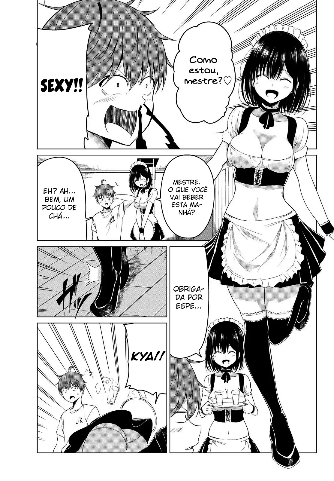 Sekai ka Kanojo ka Erabenai Capítulo 1