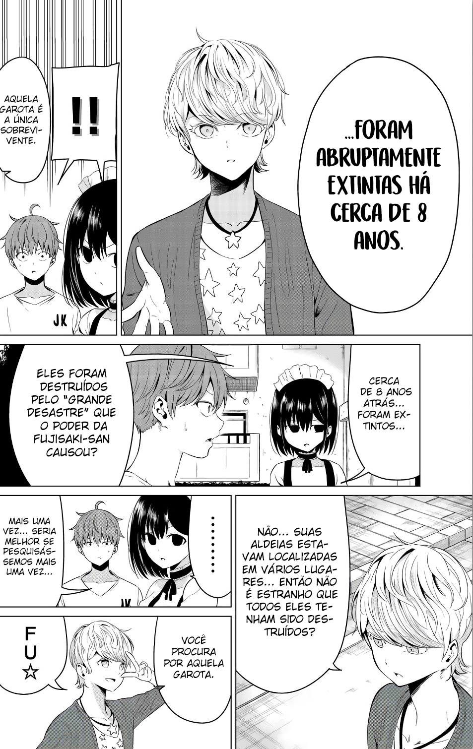 Sekai ka Kanojo ka Erabenai Capítulo 1