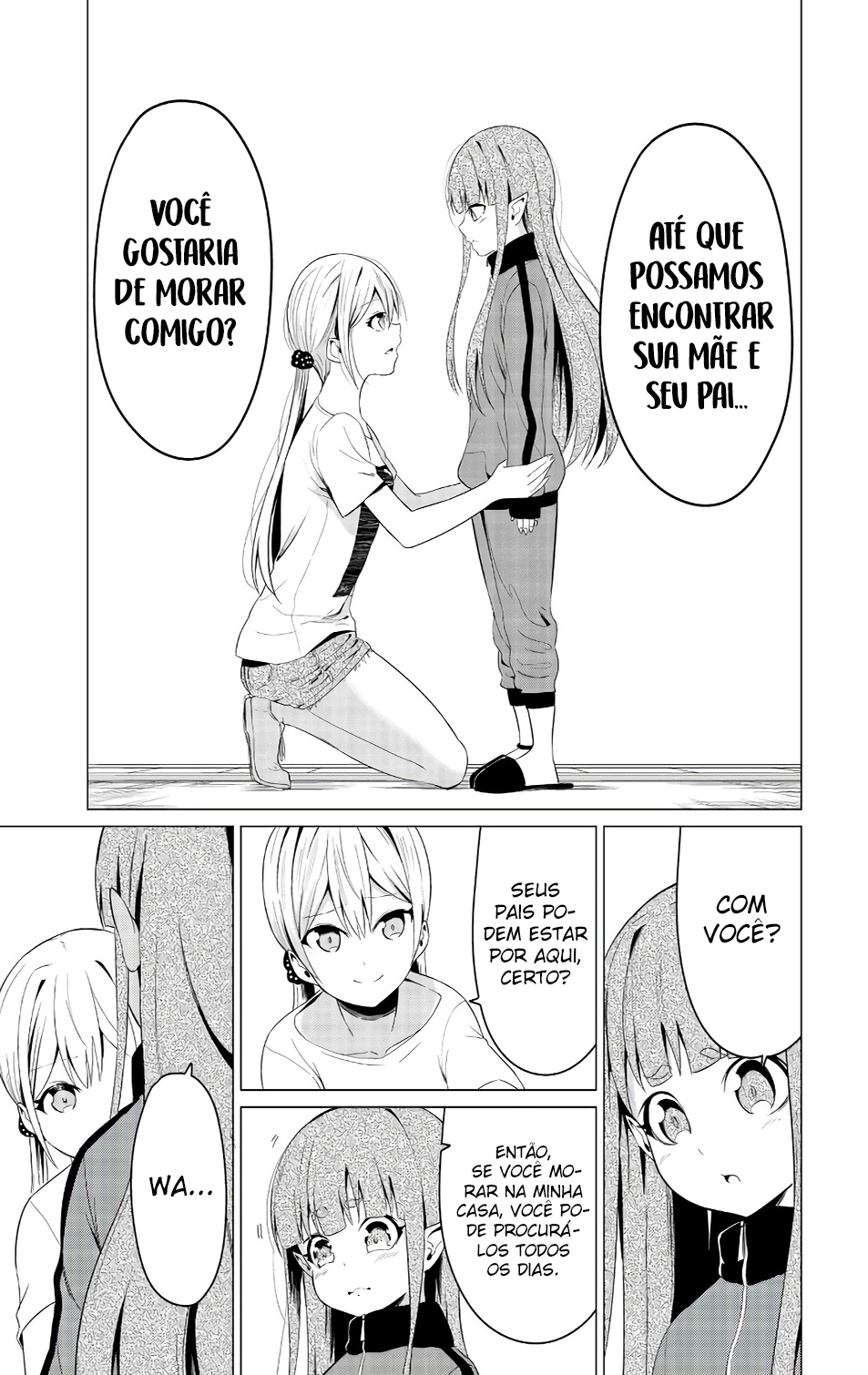 Sekai ka Kanojo ka Erabenai Capítulo 1