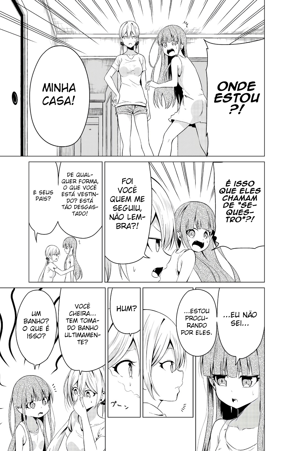 Sekai ka Kanojo ka Erabenai Capítulo 1