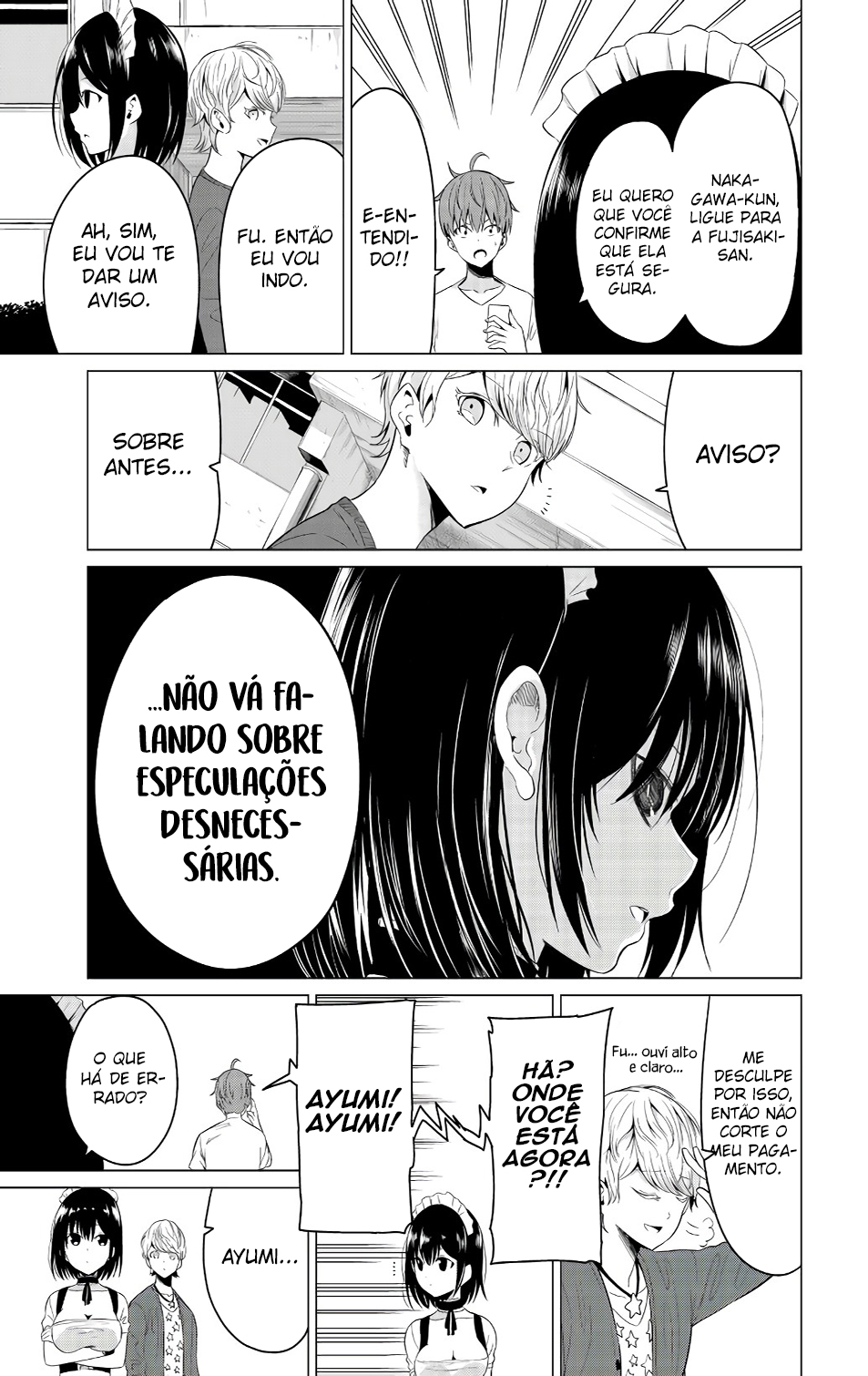 Sekai ka Kanojo ka Erabenai Capítulo 1