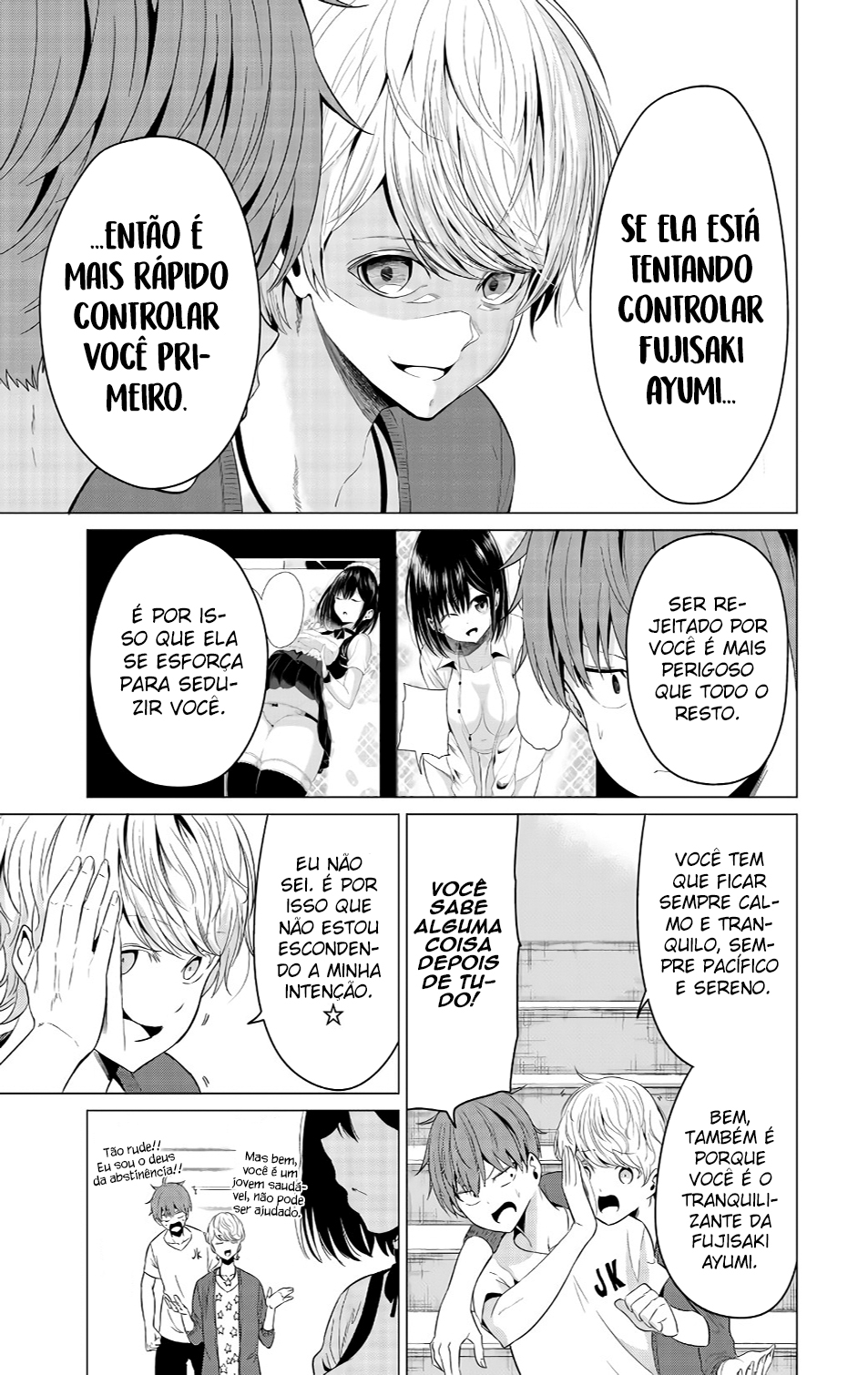Sekai ka Kanojo ka Erabenai Capítulo 1
