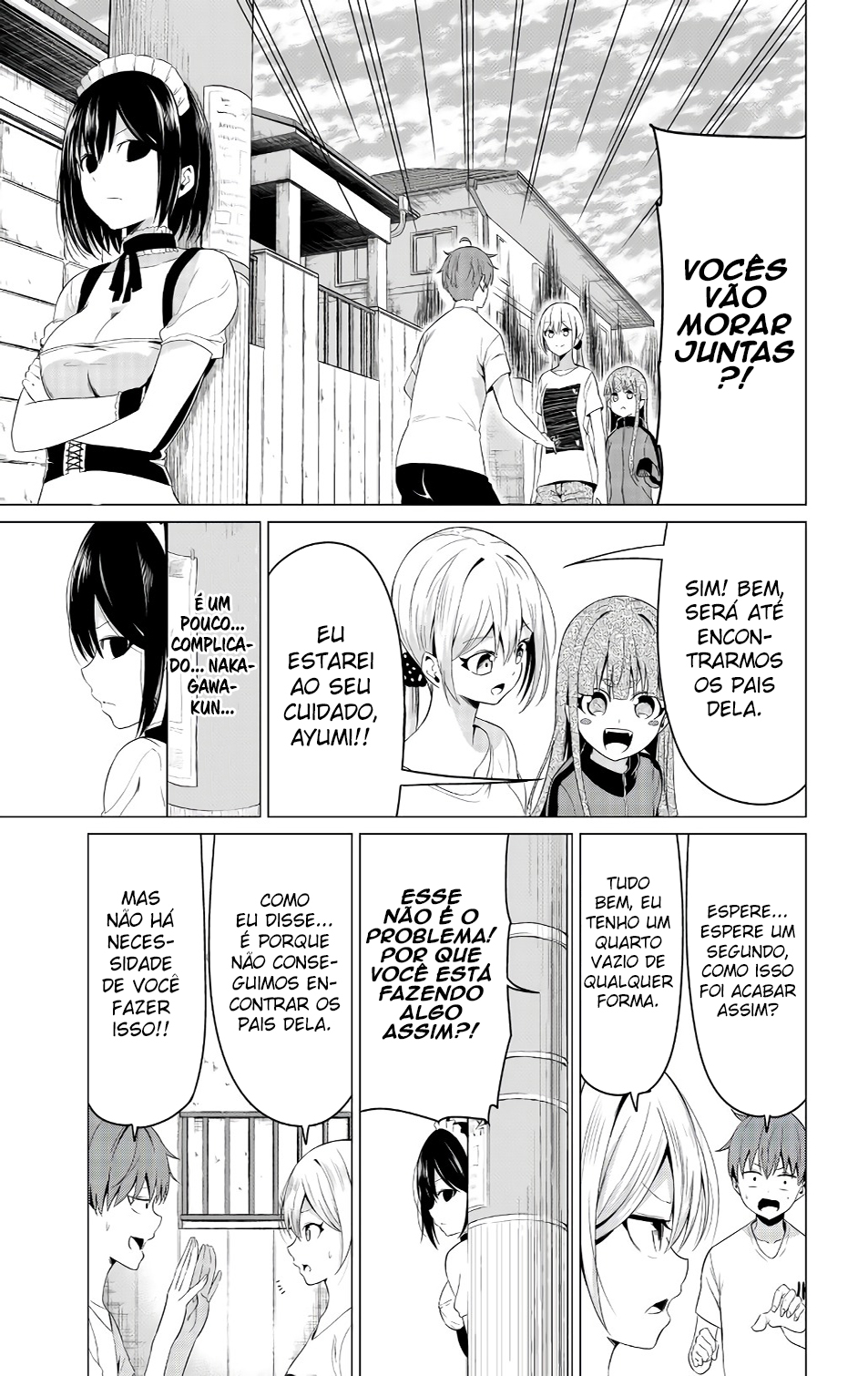 Sekai ka Kanojo ka Erabenai Capítulo 1