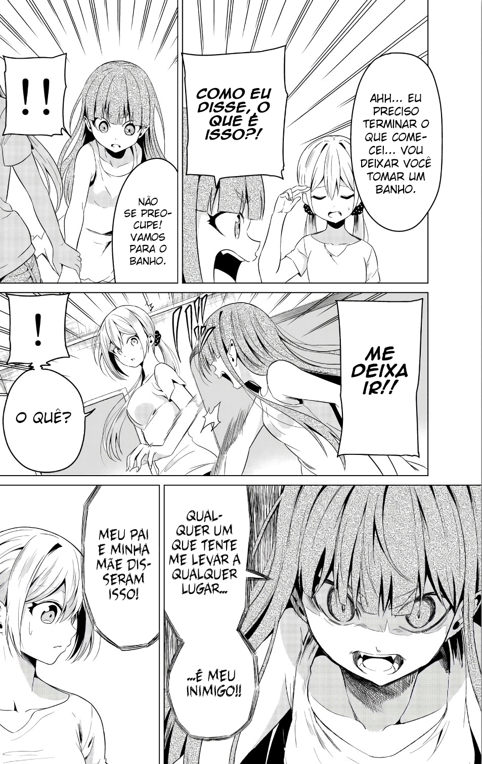 Sekai ka Kanojo ka Erabenai Capítulo 1