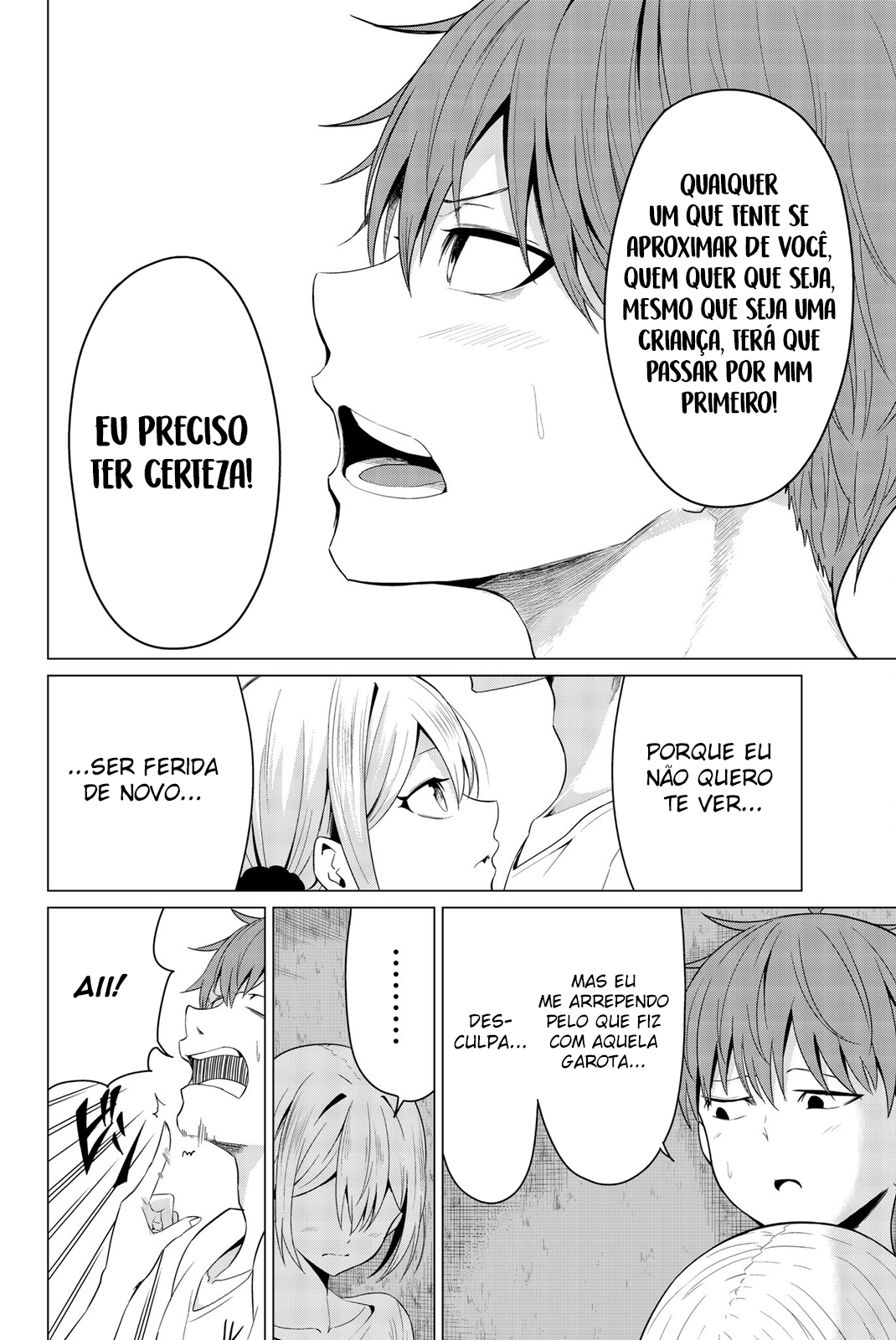 Sekai ka Kanojo ka Erabenai Capítulo 1