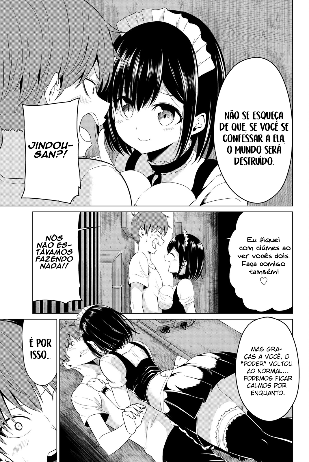 Sekai ka Kanojo ka Erabenai Capítulo 1
