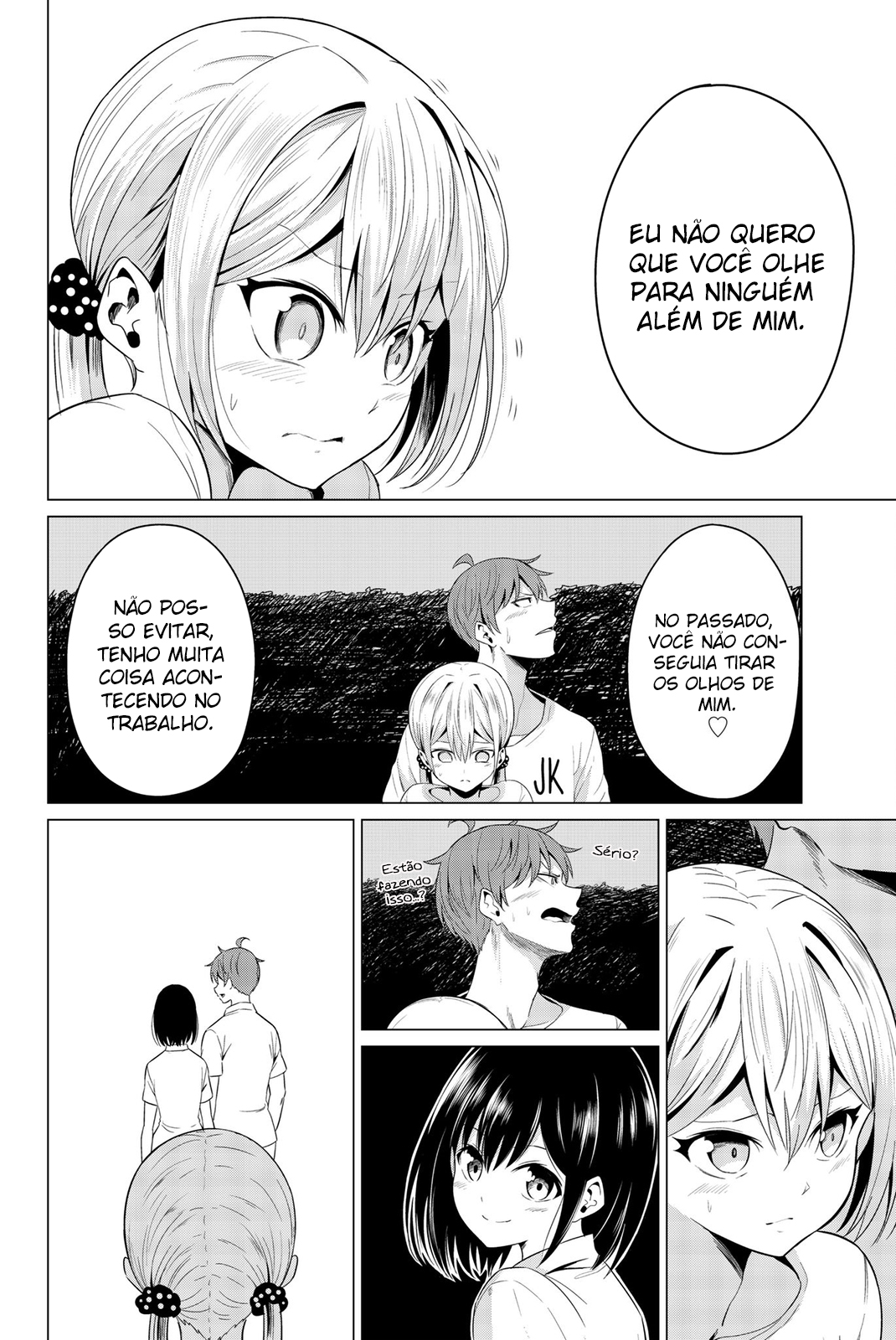 Sekai ka Kanojo ka Erabenai Capítulo 1