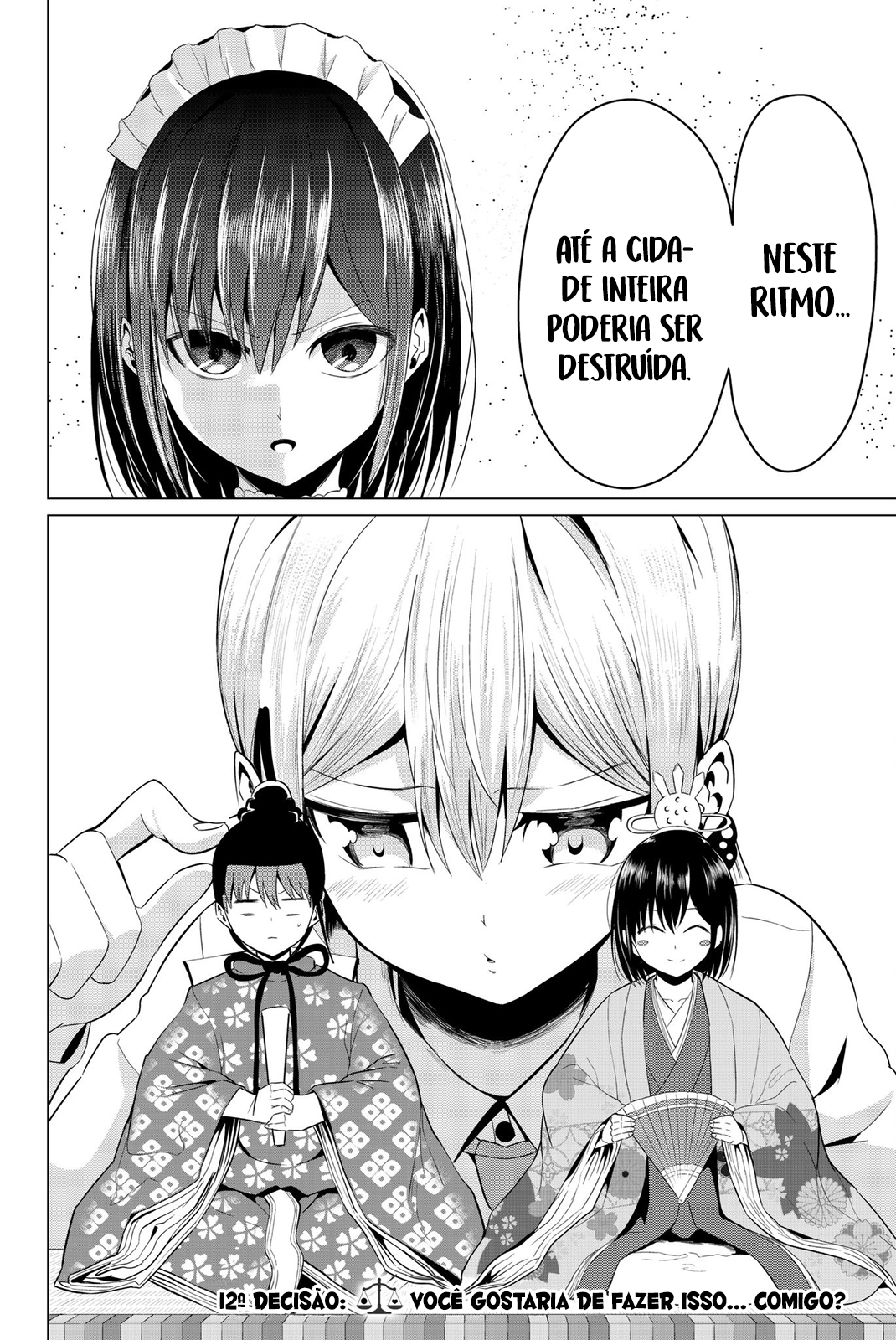 Sekai ka Kanojo ka Erabenai Capítulo 1