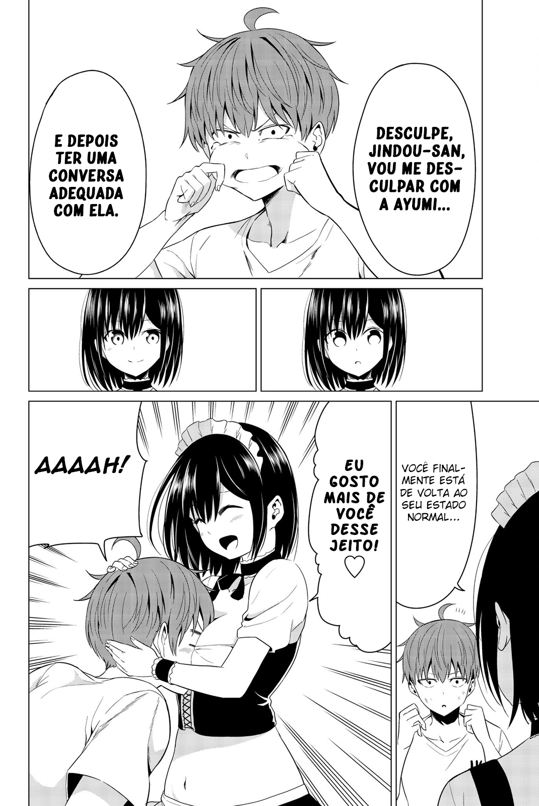 Sekai ka Kanojo ka Erabenai Capítulo 1