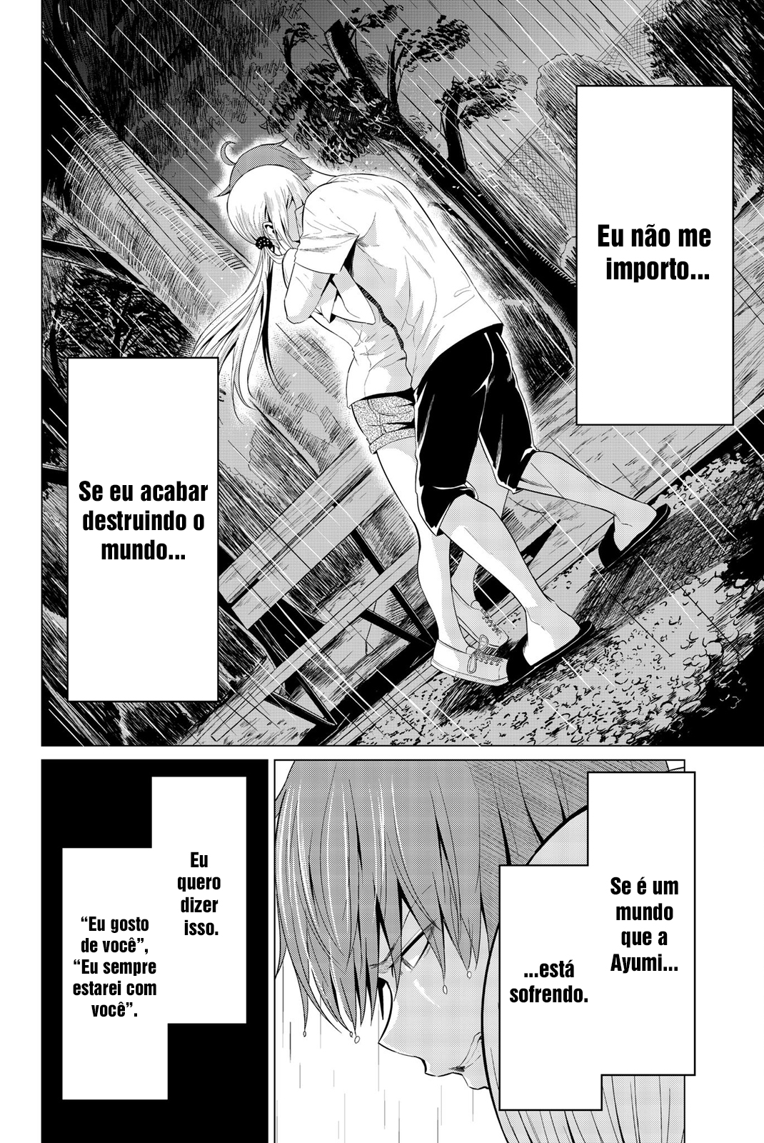 Sekai ka Kanojo ka Erabenai Capítulo 1